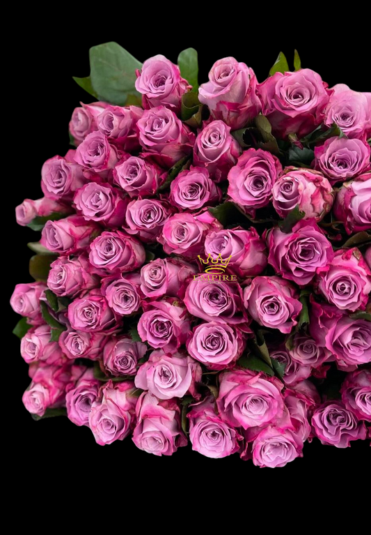 "Regal Amethyst Roses"