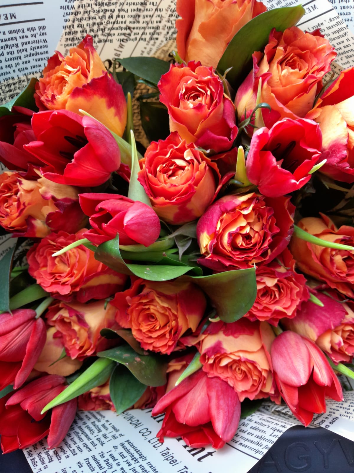 Fiery Passion Bouquet